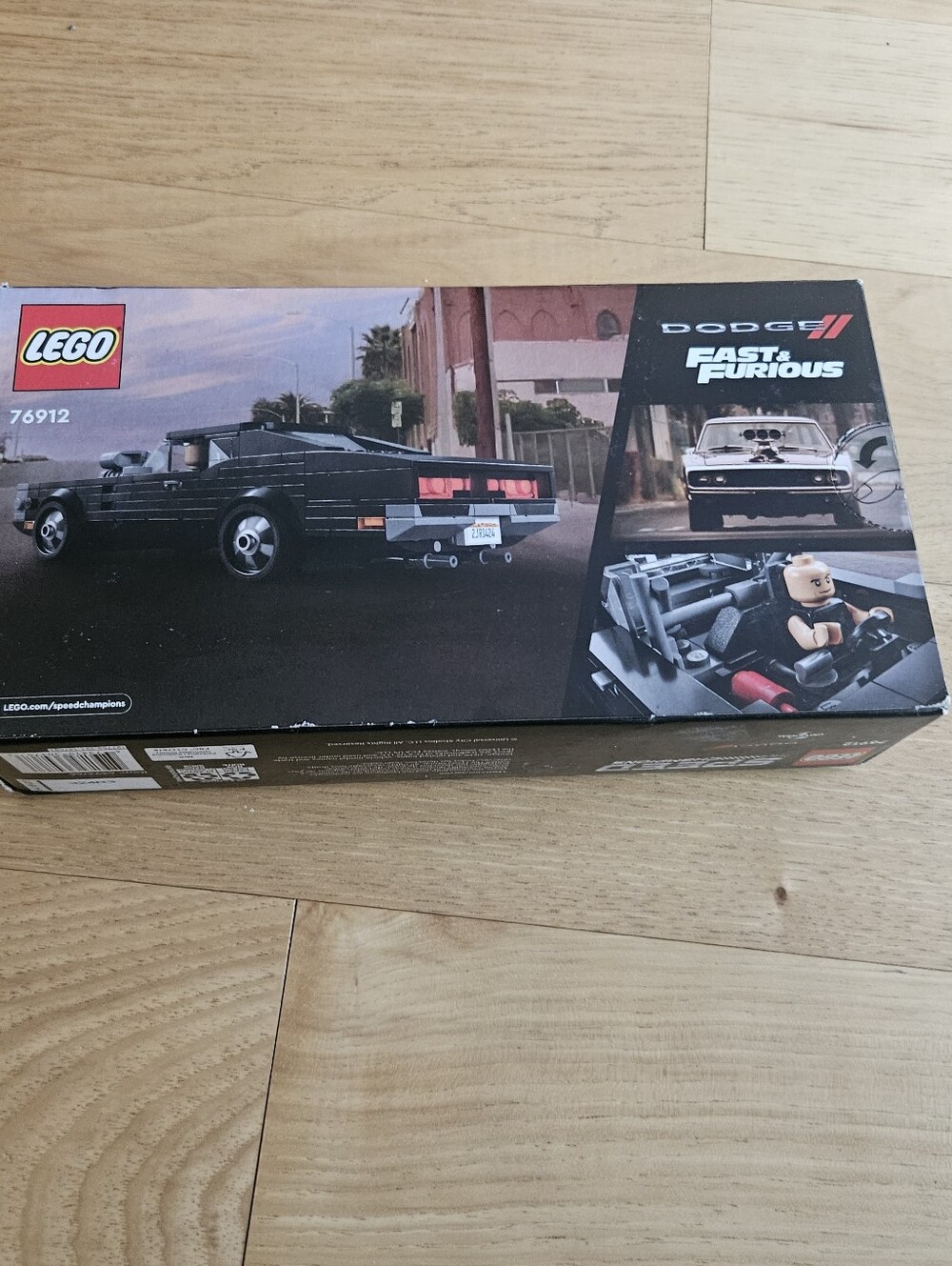 LEGO Fast & Furious Black Dodge Classic Car Building Set